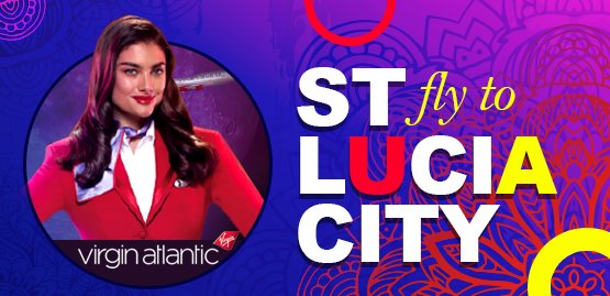 Cheap Flight to St Lucia City with Virgin Atlantic