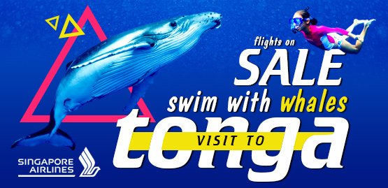 Cheap Flight to Tonga With Singapore Airlines
