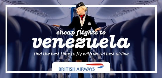 Cheap Flight to Venezuela with British Airways
