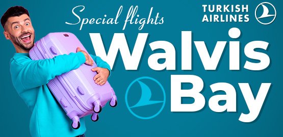 Cheap Flight to Walvis Bay with Turkish Airlines